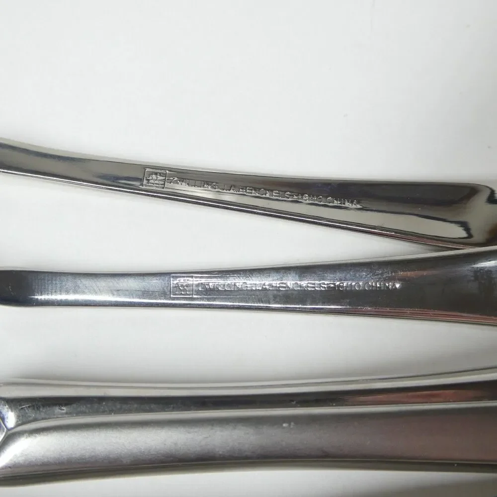 JA Henckels Provence Zwilling 4pc Flatware Lot Sugar Spoon Butter Server Knives